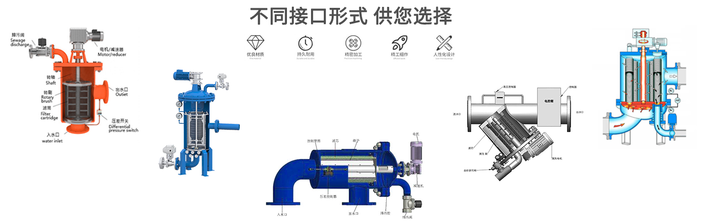 直通式全自动排污过滤器DN80